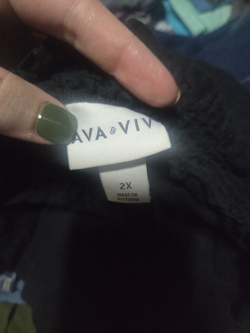 Ava & Viv Black Pull-On Women's Shorts